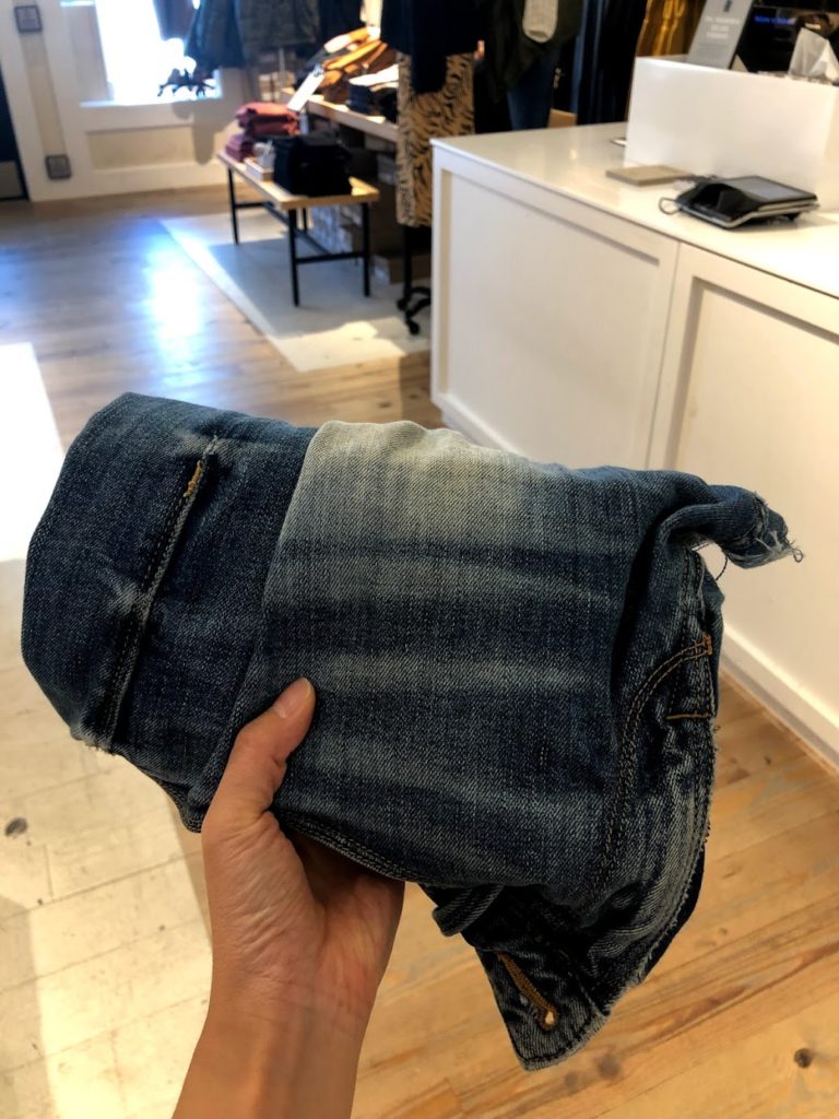 madewell recycle old jeans